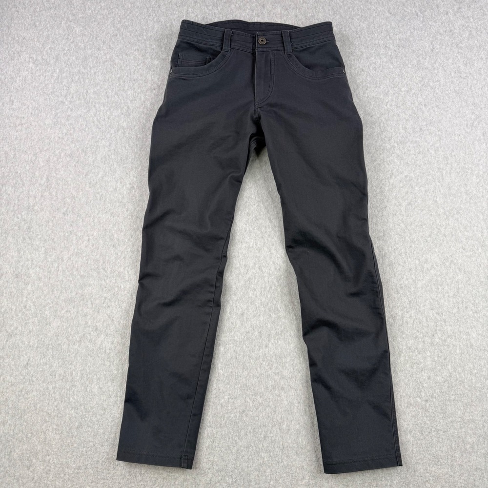 KUHL Pants Mens 30x32 Black Revolt Sweat Pant Comfort Stretch Hiking Outdoor